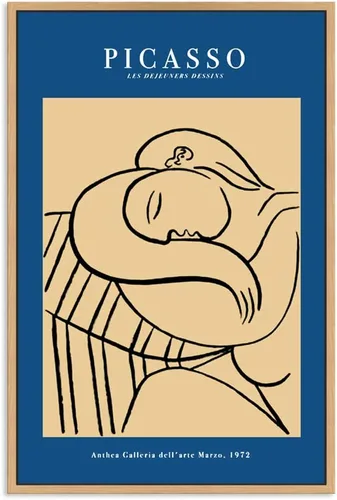 Miniatura 56 de SIGNWIN Lienzo enmarcado para pared, diseño de Vincent Van Gogh, un par de amantes, naturaleza, ilustraciones de área silvestre, bellas artes