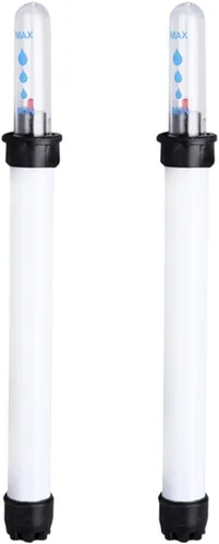 GANAZONO 2pcs Recordatorios de escasez de agua Indicadores de nivel de agua Medidor de humedad del suelo de la planta, medidor de pantalla de agua,