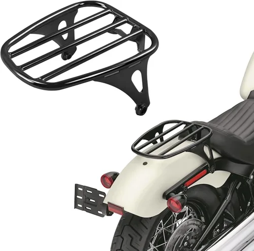 Miniatura 20 de TCMT King - Caja envolvente para maletero de motocicleta, montaje en el respaldo, portaequipajes, luz trasera, altavoces traseros aptos para Harley