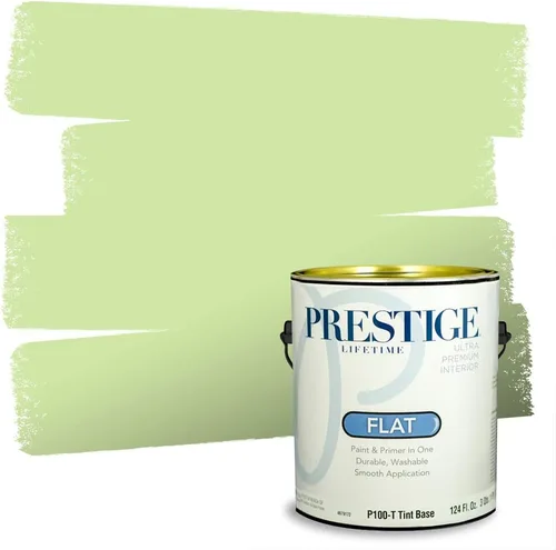 Miniatura 41 de PRESTIGE Pinturas Pintura interior e imprimación en uno, 1 galón, cáscara de huevo, aventura