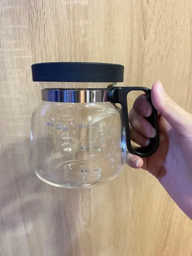 Miniatura 4 de EXIGENT Jarra de Café de Vidrio Taza de Té Taza de Recolección 16 Oz Onzas (Jarra de Café)