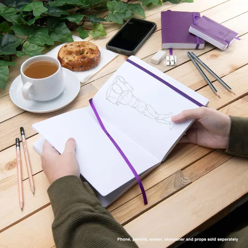 Miniatura 6 de Cuaderno de bocetos Travelers Dot Grid Pentalic Art, libre de ácidos