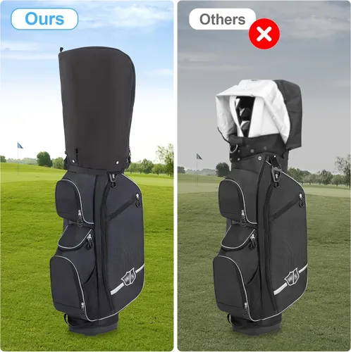 Miniatura 6 de Funda impermeable para bolsa de golf, cubierta de lluvia para bolsa de golf, cubierta de lluvia para bolsa de golf, se adapta a casi todas