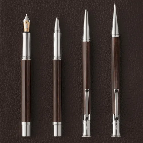 Miniatura 4 de Graf von Faber-Castell Bolígrafo Rollerball Clásico Chapado en Platino - Granadilla