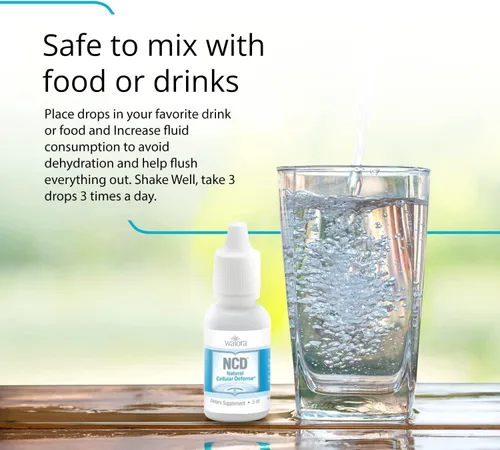 Miniatura 5 de NCD by Waiora, (4) botellas de gotas de zeolita líquida activadas, limpieza corporal natural y apoyo inmunológico, promueve el equilibrio del pH