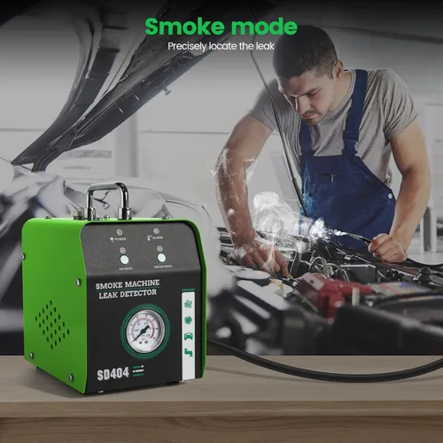 Miniatura 4 de Haoguo Máquina de humo automotriz, probador de fugas de humo EVAP de modo dual para automóvil, bomba de aire integrada y generador de humo