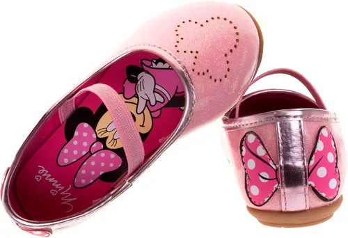 Miniatura 2 de Disney Frozen Elsa Minnie Mouse - Zapatos planos Mary Jane para niñas disfraz de princesa de personaje de gelatina para niños ballet bailarina