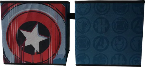 Miniatura 2 de Idea Nuova Marvel Avengers - Juego de 2 cubos de almacenamiento duraderos con asas