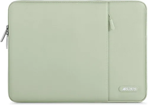 Miniatura 16 de MOSISO Funda vertical de poliéster con bolsillo para laptop de 15, 15.6 y 16 pulgadas, para computadora MacBook Pro 16 M4, M3, M2 y M1, HP, Acer