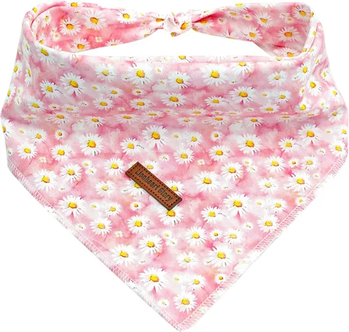 Miniatura 50 de Lionheart Glory Bandana para perro, bufanda azul para perro, estampado de cerveza, ajustable para perros pequeños a grandes