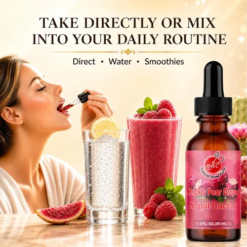 Miniatura 4 de Gotas de nopal, suplemento líquido concentrado de fruta de cactus Nopal con vitamina B12, betalaínas, vitaminas y oligominerales, 2 onzas líquidas