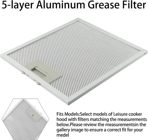 Miniatura 6 de Filtro de campana extractora de repuesto para campana extractora, filtro de grasa, filtro de ventilación de aspirador, filtros de campana