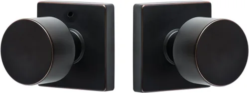 Miniatura 2 de Sure-Loc Hardware BG102-SQ 32D Bergen - Pomo cuadrado de privacidad, acero inoxidable satinado Satinado Inoxidable