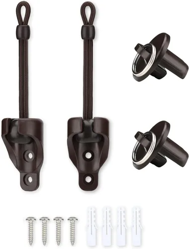 Miniatura 11 de Coolaroo - Piezas de repuesto elásticas y tapa de extremo, color negro, resistente a la intemperie, para persianas enrollables Coolaroo