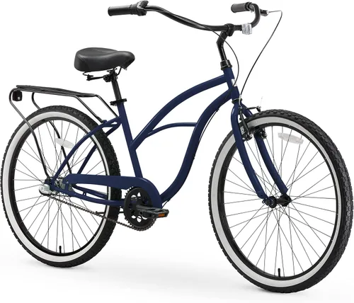 Miniatura 22 de sixthreezero Around The Block - Bicicleta de playa para mujer Azul verde azulado con asiento negro/puños