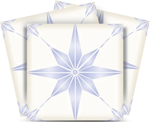 Miniatura 19 de Adhesivos para azulejos Mi Alma, 24 unidades, Talavera, plantillas de pared, calcomanías para despegar y pegar, fácil aplicación, ideal para baño