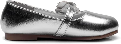 Miniatura 4 de Chiximaxu Shinning Flower Slip on Mary Jane para niñas (niños pequeños)