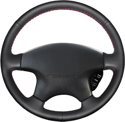 MEWANT Funda de volante para Honda Civic 1996-2000 / CR-V CRV/Prelude 1997-2001/Accord 6 / Odyssey/Acura CL 1998-2003 / MDX/TL Cuero de microfibra +