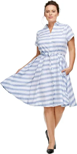 Miniatura 5 de ellos Vestido de mujer de talla grande Sandy Shirtwaist