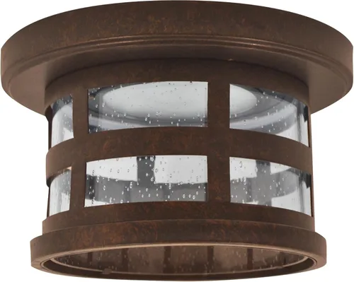 Miniatura 9 de Design House 578518 Canterbury II - Lámpara de techo LED integrada para exteriores e interiores con cristal transparente para porche, entrada, Negro