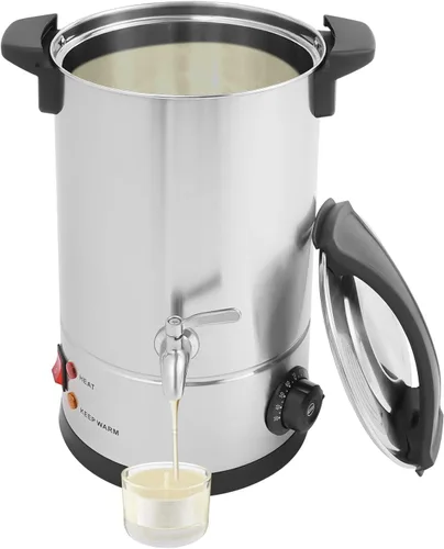 Miniatura 14 de Derretidor de cera para hacer velas, olla de fusión eléctrica comercial de cera de 10L/338.2 onzas con control de temperatura y boquilla de vertido