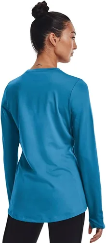 Miniatura 2 de Under Armour Camiseta acogedora de manga larga con cuello redondo para mujer