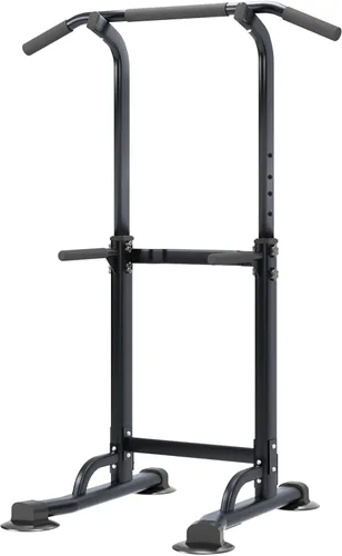 Miniatura 7 de DlandHome Power Tower Pull Up Dip Station Multi-Function Fitness Equipment for Strength Training Adjustable Height Dip Stand for Home Gym