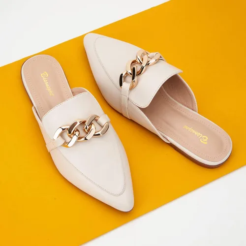 Miniatura 2 de BISON SPIRIT Mocasines planos para mujer, con puntera puntiaguda, sin cordones, mocasines