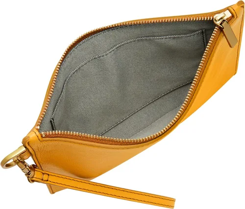Miniatura 3 de Fossil Cartera de cuero para mujer con correa extraíble