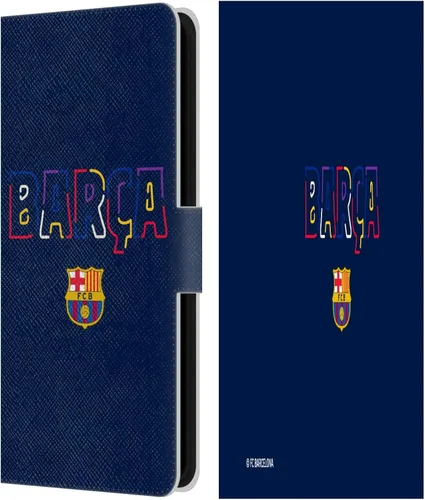 Miniatura 158 de Head Case Designs Funda de piel con licencia oficial del FC Barcelona Barca Crest Graphics para Samsung Galaxy A06 4G