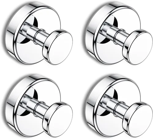 Miniatura 11 de Bntuk Ganchos de ventosa para ducha, ganchos para toallas para vidrio de ventana de baño, gancho de bata de baño Looafh para colgar - paquete de 2