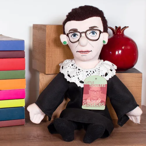 Miniatura 2 de The Unemployed Philosophers Guild Ruth Bader Ginsburg - Muñeca de peluche suave de 12 pulgadas