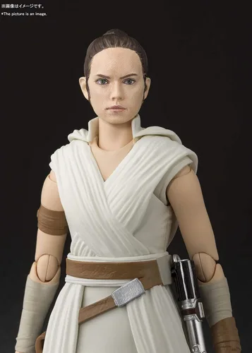 Miniatura 5 de S.H. Figuarts Star Wars Rey & D-O (Star Wars: The Rise of Skywalker) Aprox. 5.7 pulgadas (5.709 in), PVC y ABS, figura de acción prepintada
