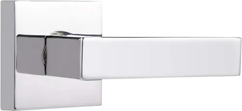 Miniatura 131 de Probrico Paquete de 4 manijas de puerta simuladas en negro mate, manijas interiores que no giran, manijas reversibles resistentes para interiores