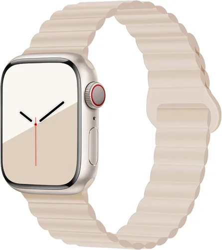 Miniatura 16 de Correas deportivas magnéticas compatibles con Apple Watch Band de 1.49, 1.57, 1.61, 1.65, 1.73, 1.77 pulgadas, 1.77 pulgadas, correa magnética
