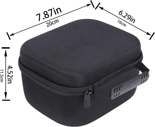 Miniatura 2 de co2CREA Estuche rígido de viaje para Howard Leight Impact Sport OD Orejeras eléctricas para gafas de seguridad Genesis Sharp-Shooter