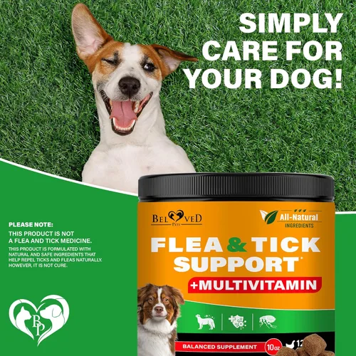 Miniatura 7 de Pastillas masticables para prevención de pulgas y garrapatas para perros, tratamiento oral de pulgas Revolution para mascotas y multivitamínico