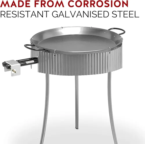 Miniatura 3 de Parabrisas para quemador de gas Paella (28 pulgadas)