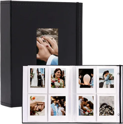 Miniatura 11 de Vienrose Álbum de fotos Instax Mini 208 fotos Polaroid 2 x 3 Álbum de fotos Polaroid, para cámara instantánea Fujifilm Instax Mini 7s 8 9 11 12 25