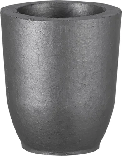 QNK #0 (0.5kg-1.1lbs) Crisol de Grafito de Arcilla para Fundición de Metal, Fundición, Refinación de Oro, Plata, Cobre, Latón, Aluminio, Resistencia