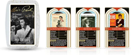 Miniatura 2 de Top Trumps Elvis Presley Top 30 Juego de cartas