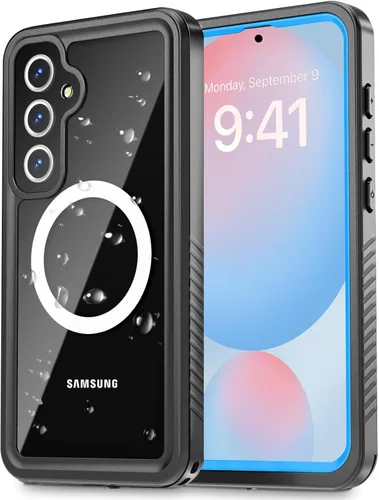 Miniatura 13 de Oterkin Funda impermeable para Samsung Galaxy S21 con protector de pantalla integrado, a prueba de polvo, a prueba de golpes, 360, carcasa