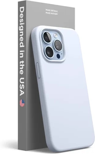 Miniatura 15 de elago Compatible con funda para iPhone 13 Pro, funda de silicona líquida, cubierta protectora de cuerpo completo, delgada, forro de microfibra Negro