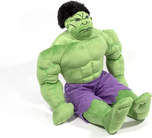 Miniatura 3 de Jay Franco Almohada Compañero de Peluche de Hulk de los Vengadores - Microfibra de Poliéster Súper Suave, 23 pulgadas (Producto Oficial de Marvel)