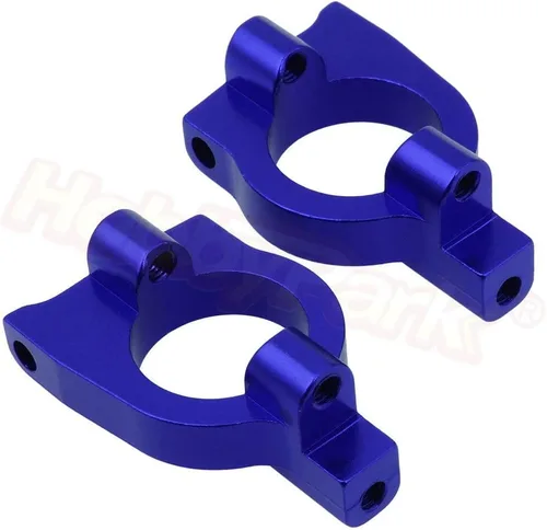 Pieza de repuesto para cubo base C de aluminio (L/R) 10924 para camión trofeo 1/10 RH1043 RH1045 RH1043SC OCTANE XL EBL EBD - (Color: azul marino