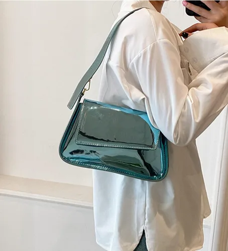 Miniatura 3 de Bolso de noche para mujer, Y2k, plateado, bolso hobo, bolso de mano, bolso de mano, bolso de mano, bolso de fiesta, bolso de mano, bolsos cruzados