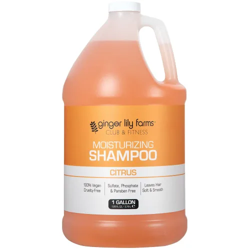 Miniatura 12 de Ginger Lily Farms Club & Fitness Champú hidratante para todo tipo de cabello, 100% vegano y libre de crueldad, aroma a aloe vera, repuesto de 1