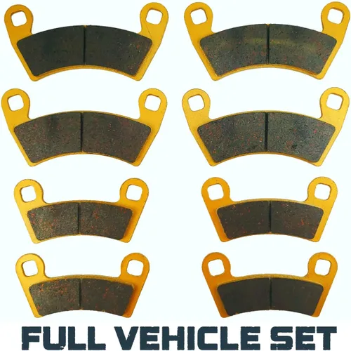 Miniatura 4 de Traild Juego de pastillas de freno de cerámica para Polaris RZR 4 900 2015-2017, RZR S4 1000 2019-2021, RZR S4 900 2018, RZR XP 1000/XP4 1000