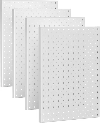 Ultrawall Paneles de metal para tablero de clavijas, organizador de pared de tablero de clavijas, tableros de clavijas para pared, organización de