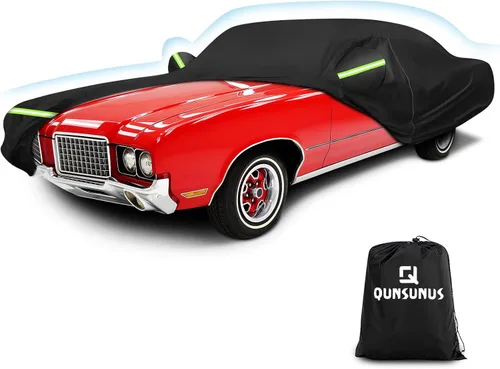 Miniatura 30 de QUNSUNUS Funda impermeable para auto para BMW M4/ Serie 4 420i 428i 430i 435i 440i/4 Coupe 2014-2024, cubierta exterior completa para todo clima